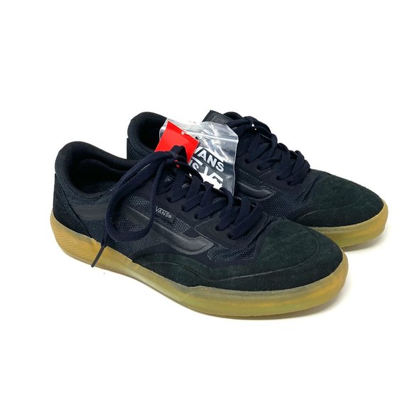 💖MEGA SALE💖VANS Ave Pro Black Gum Womens Suede Casual Skate VN0A5HENB9M - Picture 2 of 10